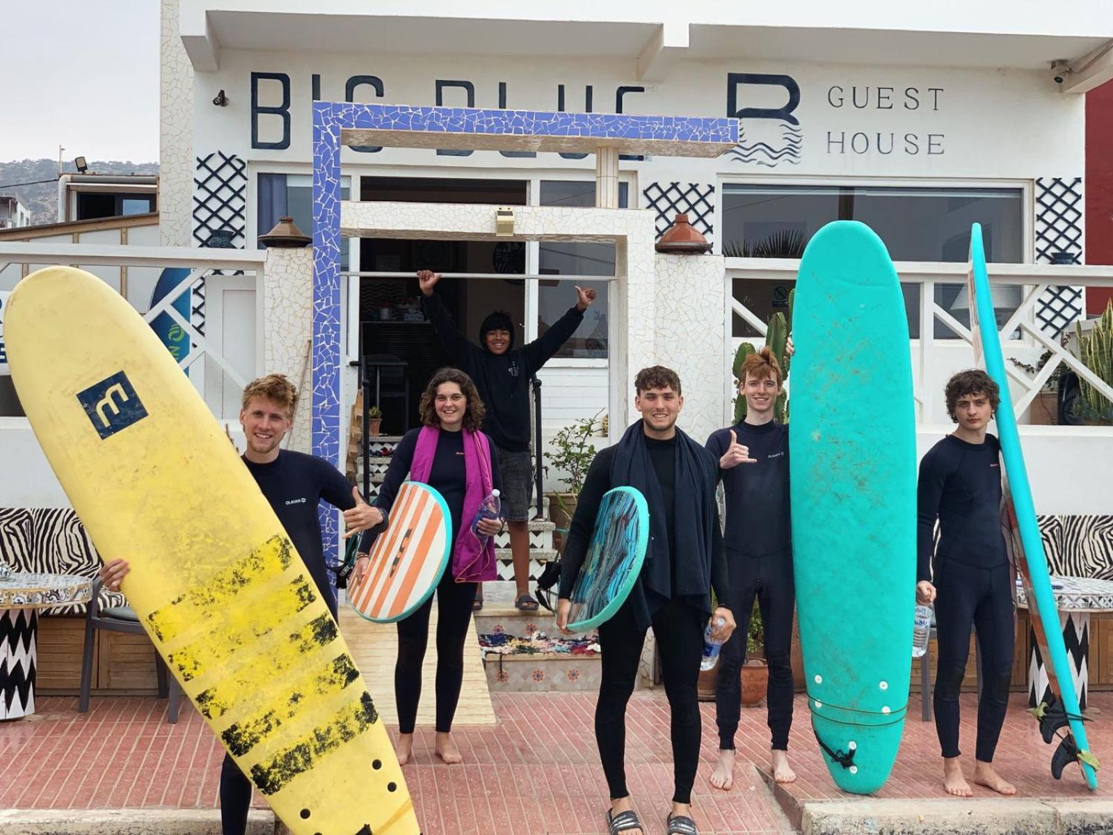 Big Blue Guest House Imsouane Buitenkant foto