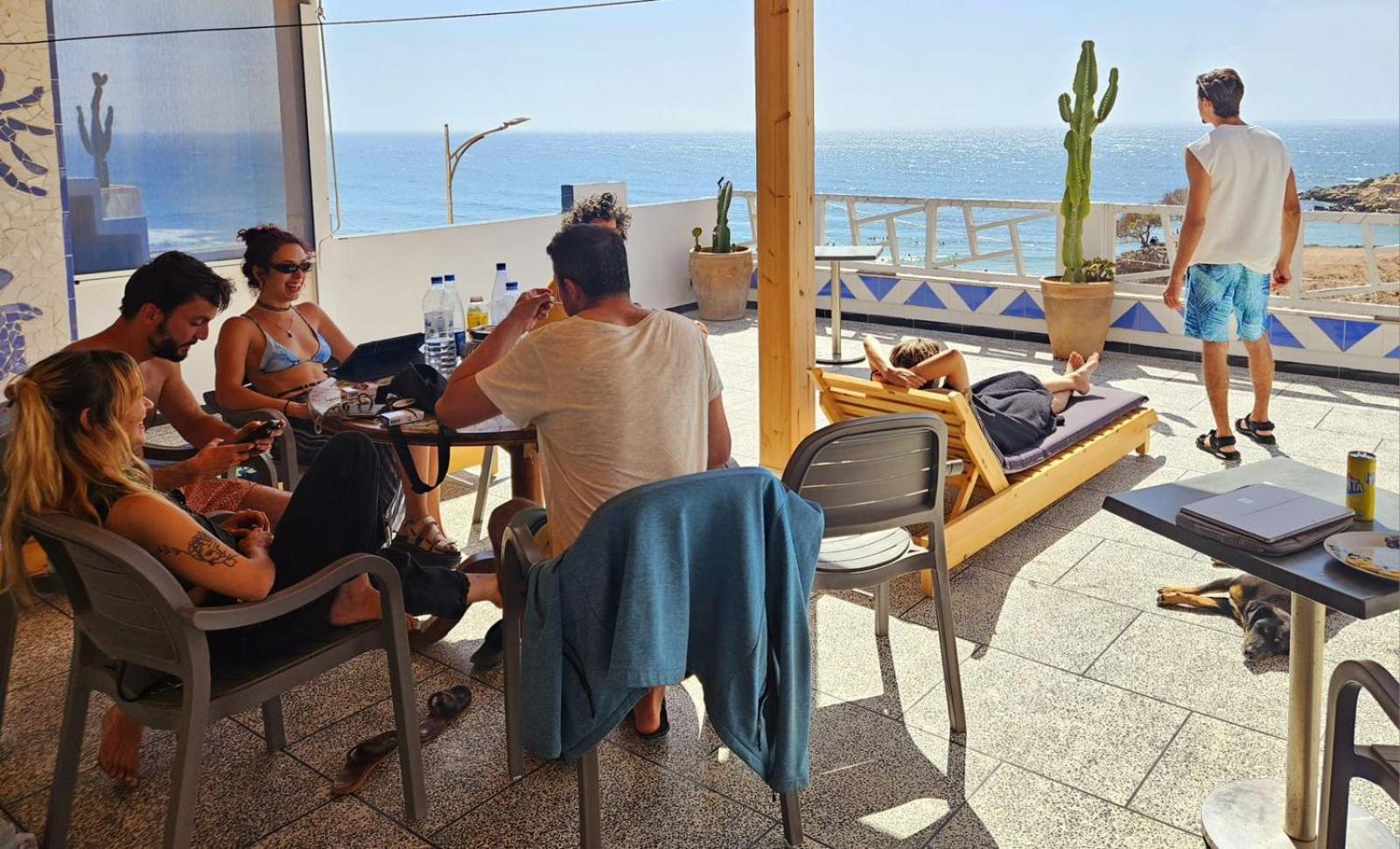 Big Blue Guest House Imsouane Buitenkant foto