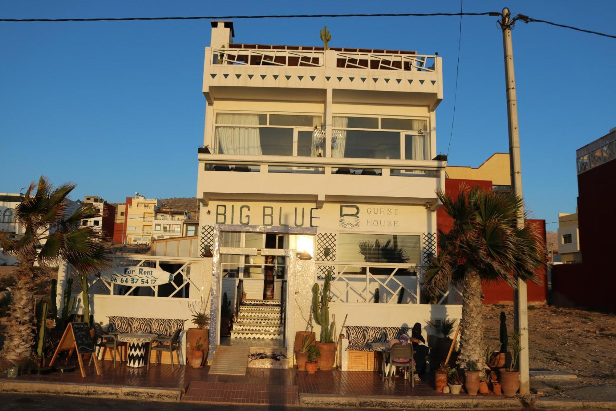 Big Blue Guest House Imsouane Buitenkant foto
